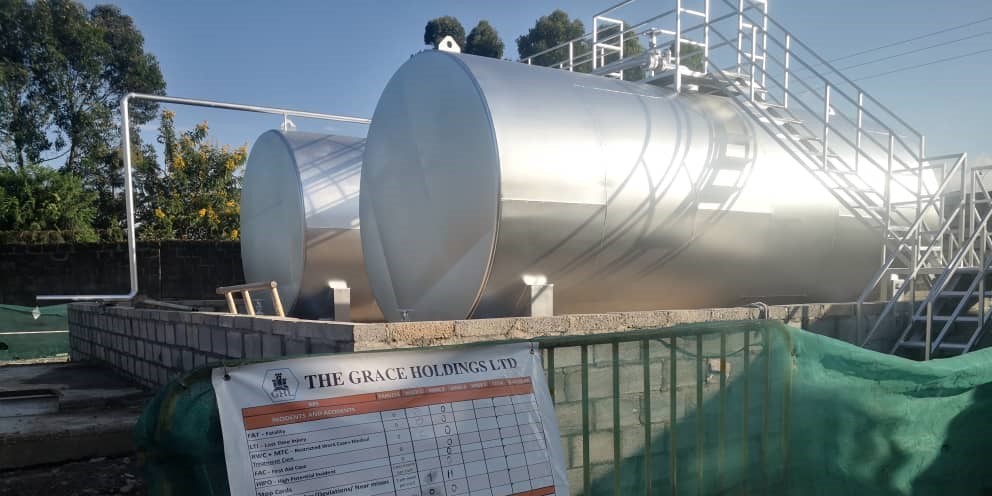 Above Ground tank installation